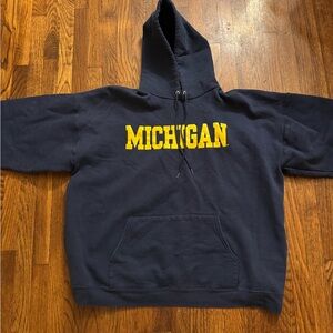 Vintage Michigan Wolverines hoodie size XL